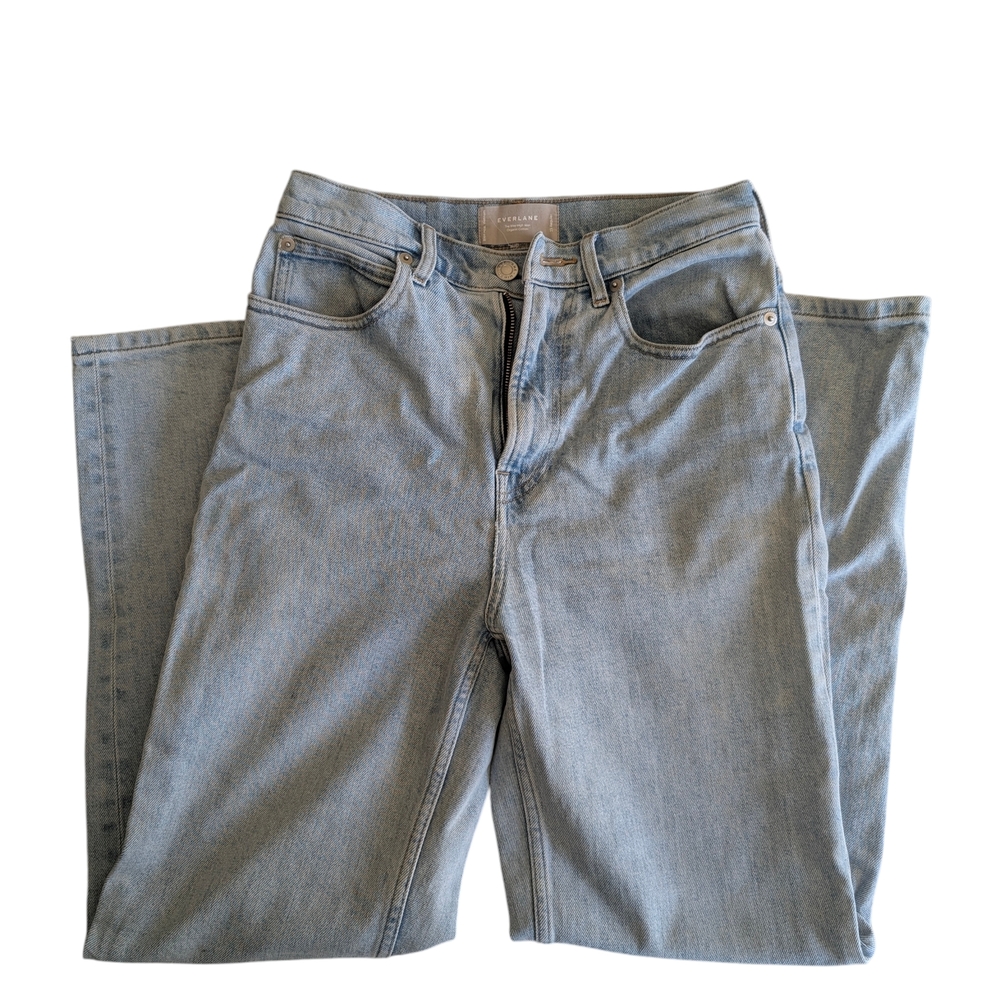 Everlane Men's Relaxed Light Blue Jeans
